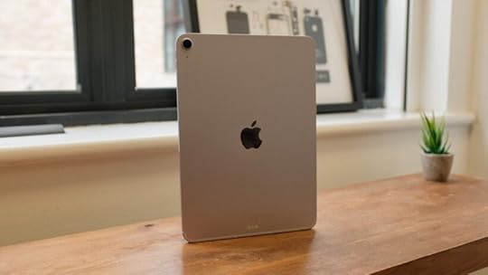 iPad Air M3 back standing up