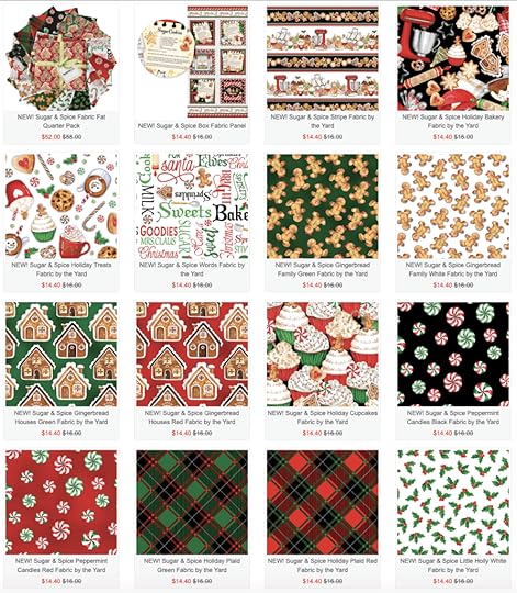 NEW! Sugar & Spice Fabric Collection by Nichole Decamp for Kanvas Studio by Benartex Designer Fabrics now available in store at The Nancy Zieman Sewing Studio & Quilt Shop and online at ShopNZP.com!