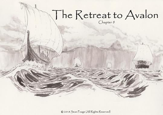 The Retreat to Avalon Arthurian Age Art