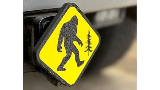bigfoot themed hitch cover