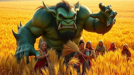 ogres as crop guardians