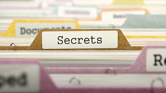 A file cabinet with a folder of secrets