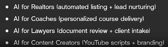 how to build an ai business