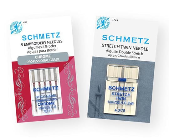 Schmetz Embroidery Needles and Double Needles Available at Nancy Zieman Productions 
