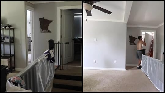 step one clear the space