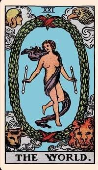 The World (Upright) | Tarot Card