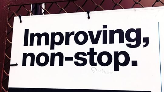 wall sign improving non-stop following goals objectives outcomes