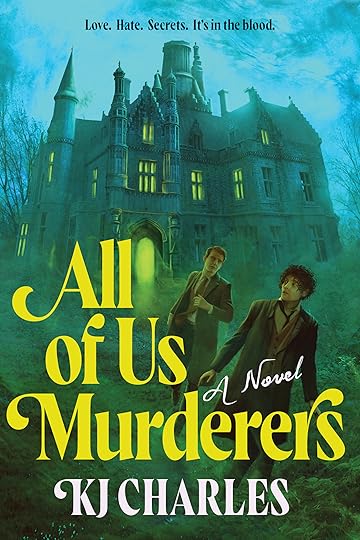 book cover of historical romance mystery novel All of us Murders by KJ Charles