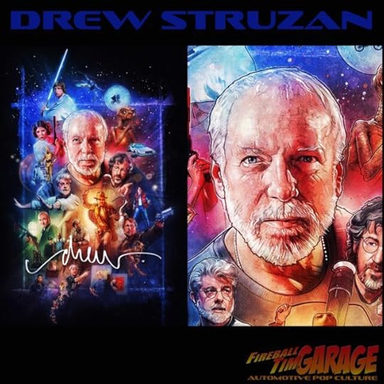 Automotive Pop Culture Movie and TV Car Art by Fireball Tim Garage