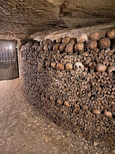 Ossuary Adventure - Play Again. Wall of bones picture.