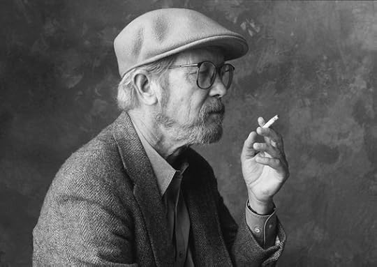 Photo of Elmore Leonard, author of this novella about farmworkers' strikes
