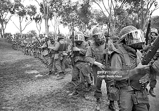 national guard at roosevelt park 1971