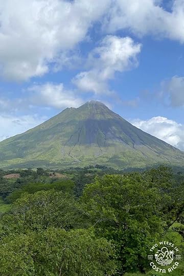 arenal volcano on a clear day