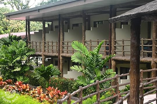 a two-story hotel building