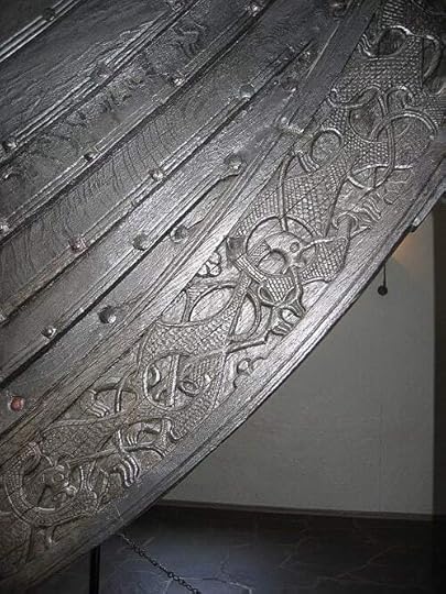 artwork from the Oseberg ship