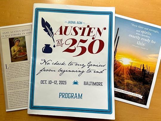 JASNA 2025 AGM program