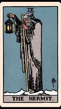 The Hermit (Upright) | Tarot Card