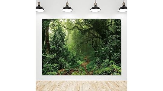 jungle rainforest backdrop fabric