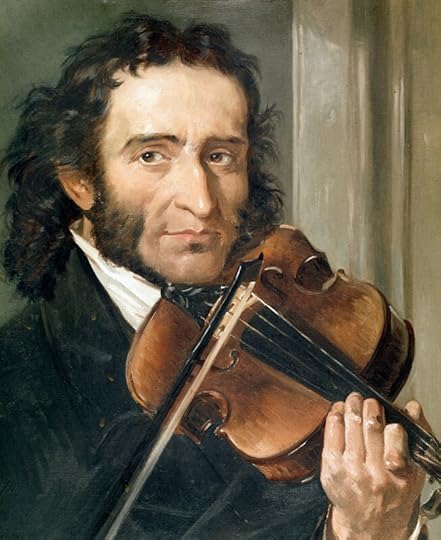 Andrea Cefaly Portrait of Nicolo Paganini