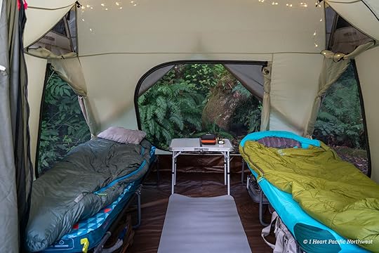 Camping on the Central Oregon Coast at Carl Washburne campground