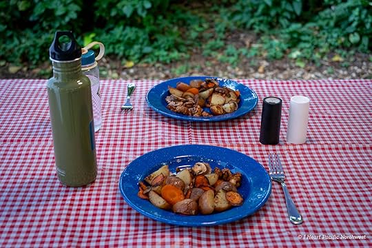 Camping on the Central Oregon Coast at Carl Washburne campground