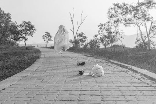 May be a black-and-white image of street