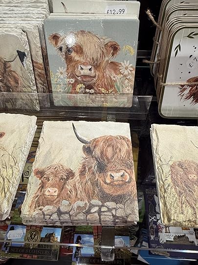 highland cow merch in Scotland