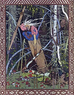 Bilibin. Baba Yaga