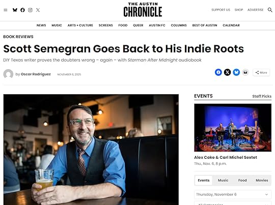 Scott Semegran Featured in the Austin Chronicle