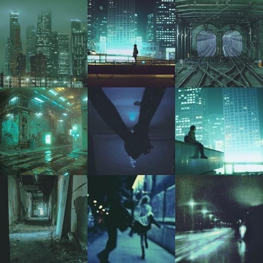 novel moodboard by me!