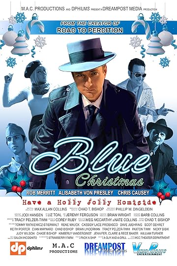 Blue Christmas poster