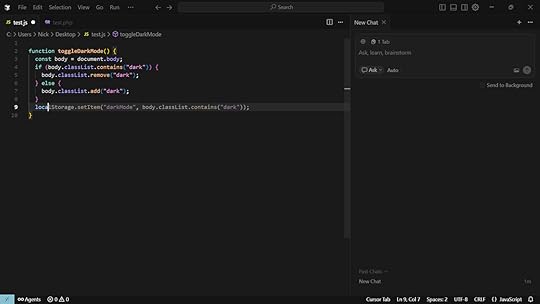 Cursor - an AI web development tool