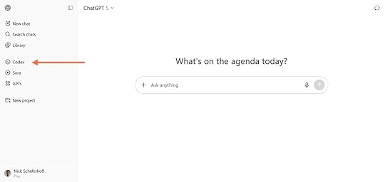 OpenAI Codex in ChatGPT