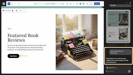 Making all buttons round