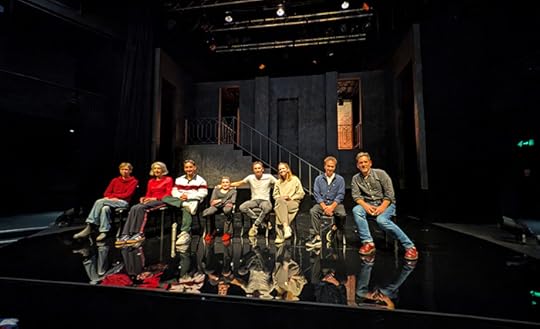 The cast of Don't Look Now (Daphne Du Maurier) host a question and answer session at Ipswich's New Wolsey Theatre