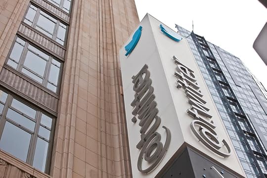 Twitter sign outside of San Francisco headquarters.