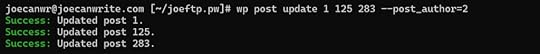  WP-CLI-wp-post-update