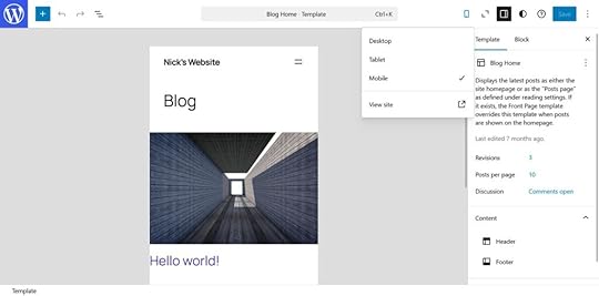 CSS defines a website's visual look.