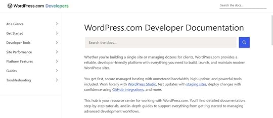 WordPress developer documentation helps you learn WordPress development faster.