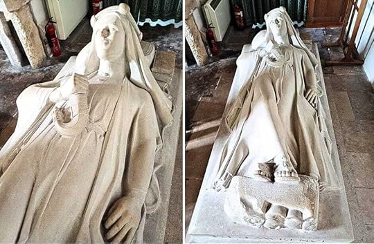 A life sized carved effigy of T.E. Lawrence (Lawrence of Arabia)