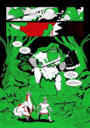 Sir Gawain and the Green Knight by M D Penman and John Reppion 2021 Page 42