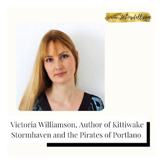 Victoria Williamson, Author of Kittiwake Stormhaven and the Pirates of Portlano
