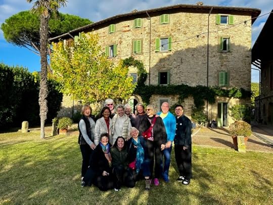 Incredible Italy Writing Retreat gang 2025