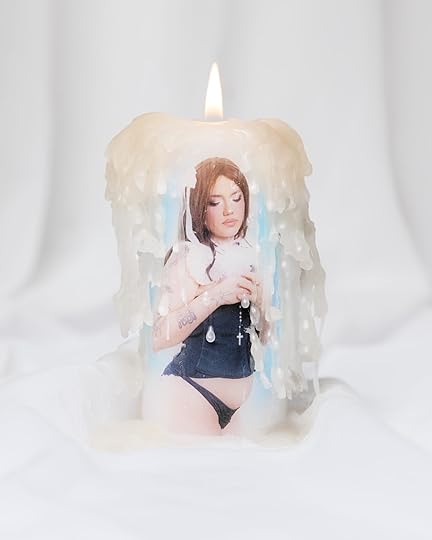 Isabella Madrid, <em>Self-portrait with Faja as Myself During My First Communion</em>, 2024, from the series <em>Buena, Bonita, y Barata</em><br><br />© the artist”>		</div>		<div class=