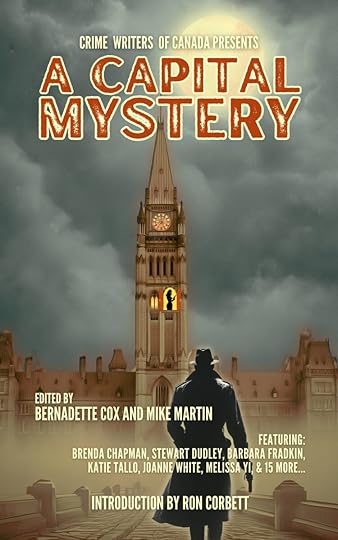 Cover design of the Capital Mystery Anthology, featuring stories set in Ottawa
