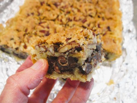 Bready or Not Original: Chocolate Pecan Pie Bars