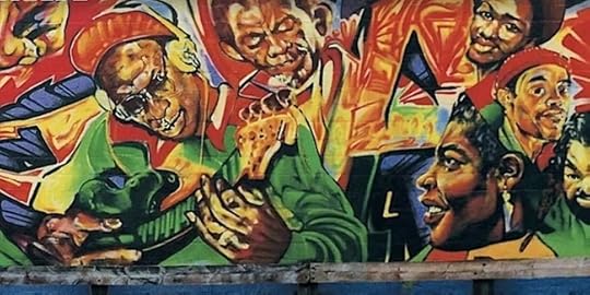 Mural from Little Jamaica in Toronto