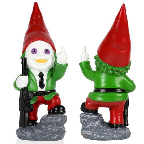 Horror Themed Garden Gnome