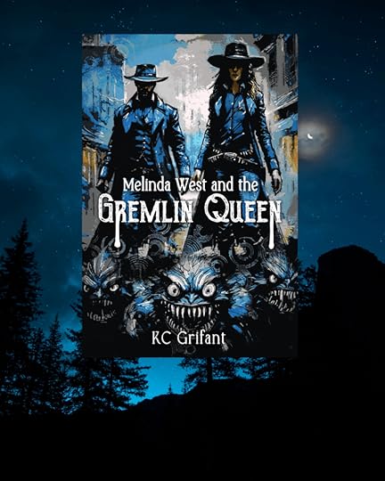 book cover of MELINDA WEST AND THE GREMLIN QUEEN (Brigids Gate Press)