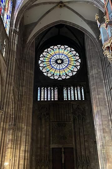 Rose Window from Inside Cathedral